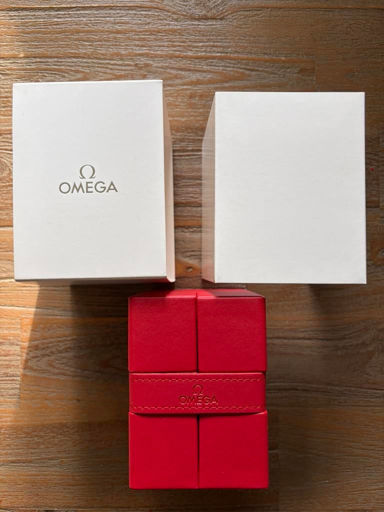 Omega reisetui / servicebox - nieuw & origineel, Sieraden, Tassen en Uiterlijk, Horloges | Heren, Ophalen of Verzenden, Nieuw