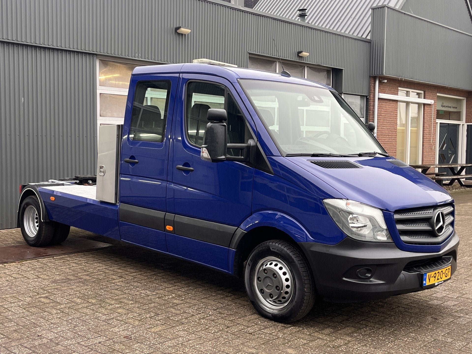 Mercedes-Benz Sprinter 519 3.0 CDI DC Be combi Be trekker Ai, Auto's, Gebruikt, 190 pk, Blauw, 2987 cc