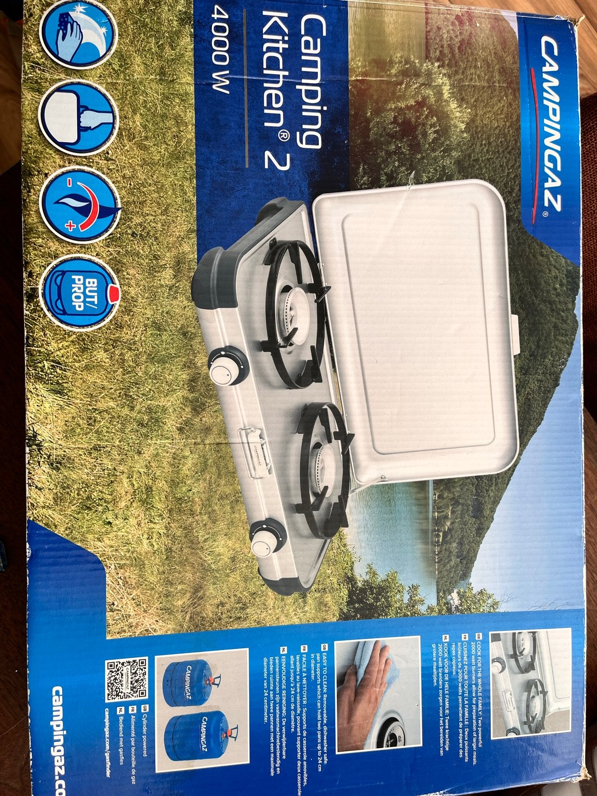 Campingaz Camping Kitchen 2 - 2-pits gasfornuis, Ophalen, Gebruikt