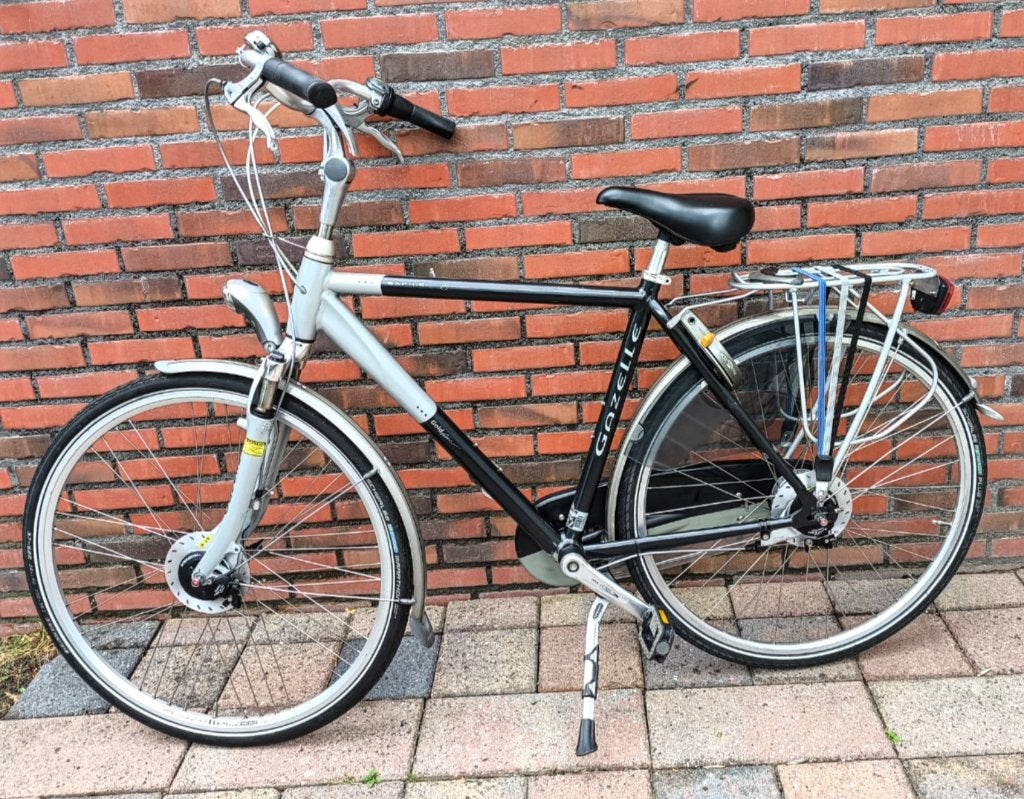 Gazelle saphire goldline,  Alu frame 53cm, 8 versnel., Ophalen, Gebruikt, Versnellingen, Gazelle