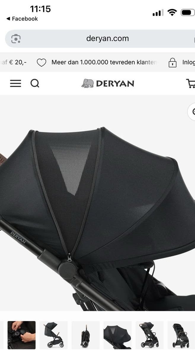 Buggy rolo xxl, Ophalen, Zo goed als nieuw, Overige merken
