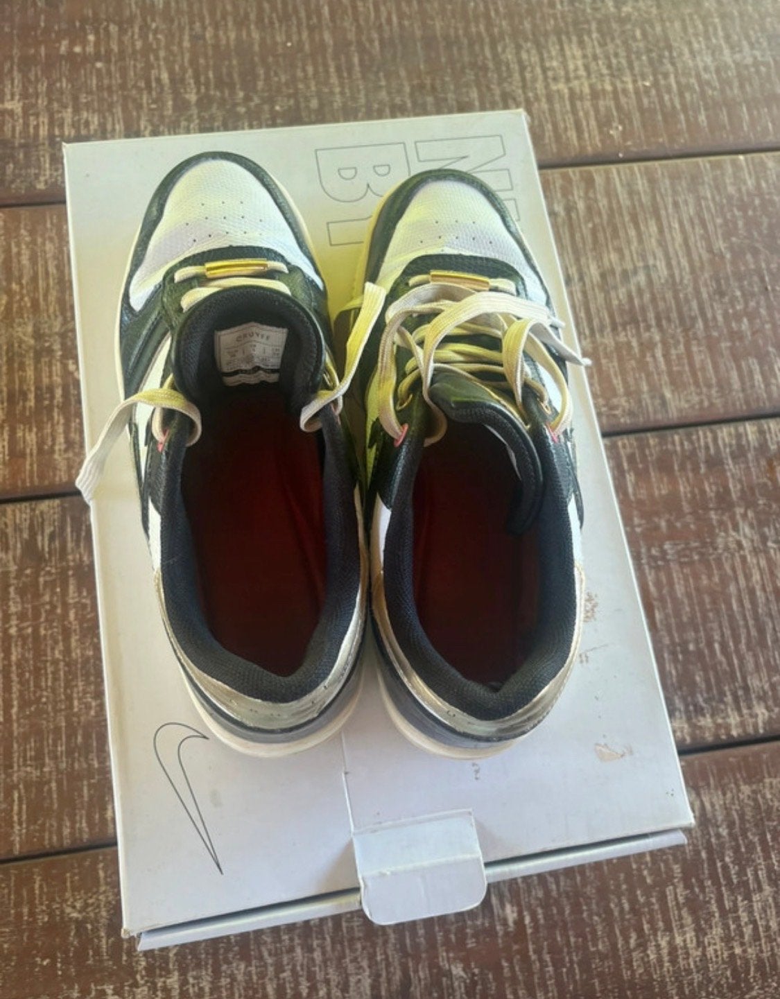 Cruyff Sneakers Zwart/Wit Maat 38, Ophalen of Verzenden, Gedragen, Zwart, Sneakers of Gympen
