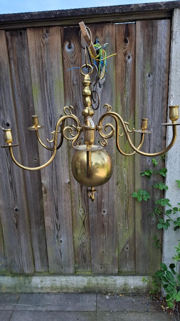 hanglamp 1850, Antiek en Kunst, Verzenden