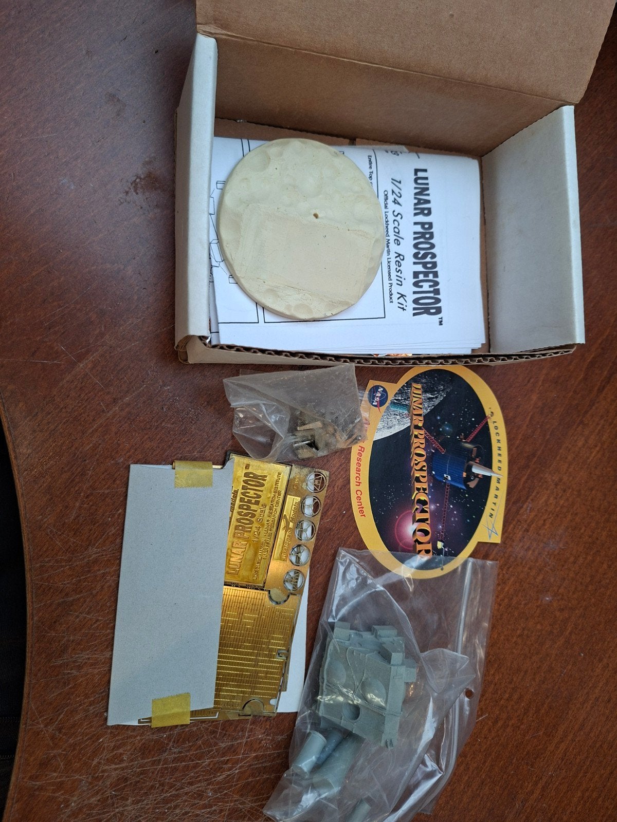 Lunar Prospector 1/24 Scale Resin Kit - Uit Productie, Verzenden, Gebruikt, Groter dan 1:32