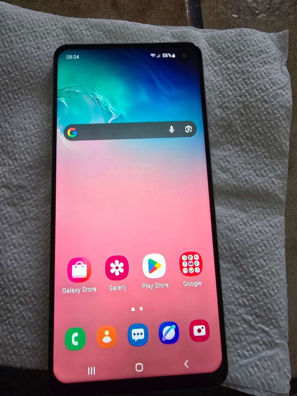 Samsung S10 - , nieuw scherm, 128GB, Ophalen of Verzenden