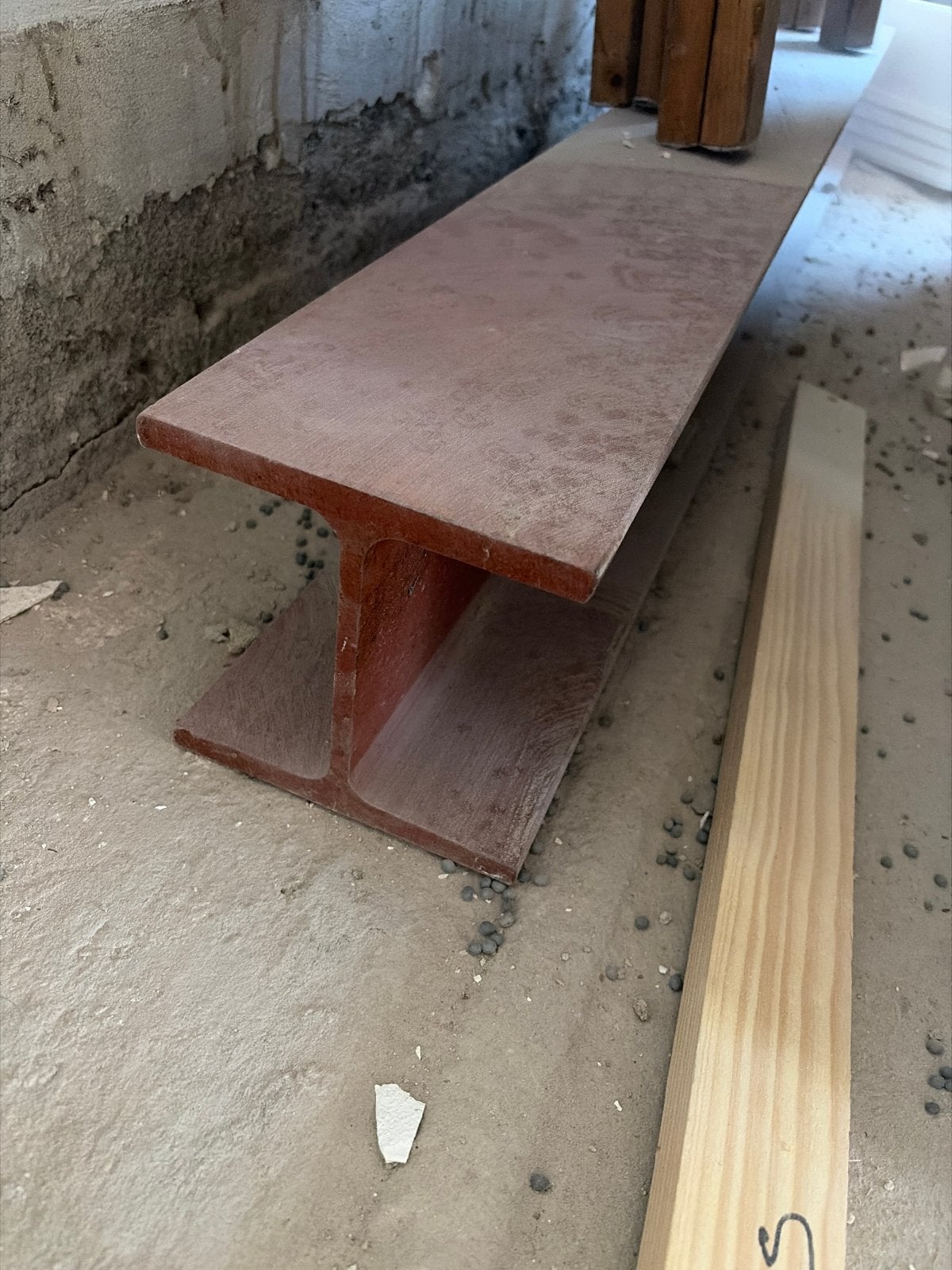 Stalen HEB140 balk - 1,2 meter, Ophalen, Nieuw, IJzer