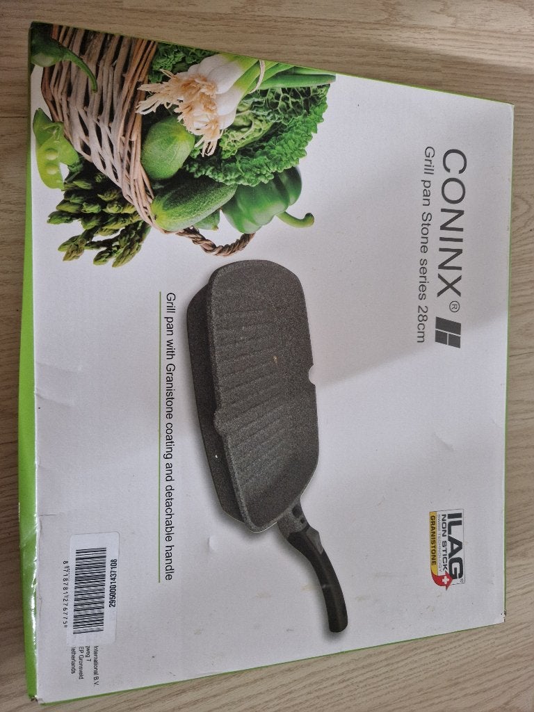 Grillpan Coninx nieuw, Gietijzer, Overige typen, Nieuw, Ophalen of Verzenden