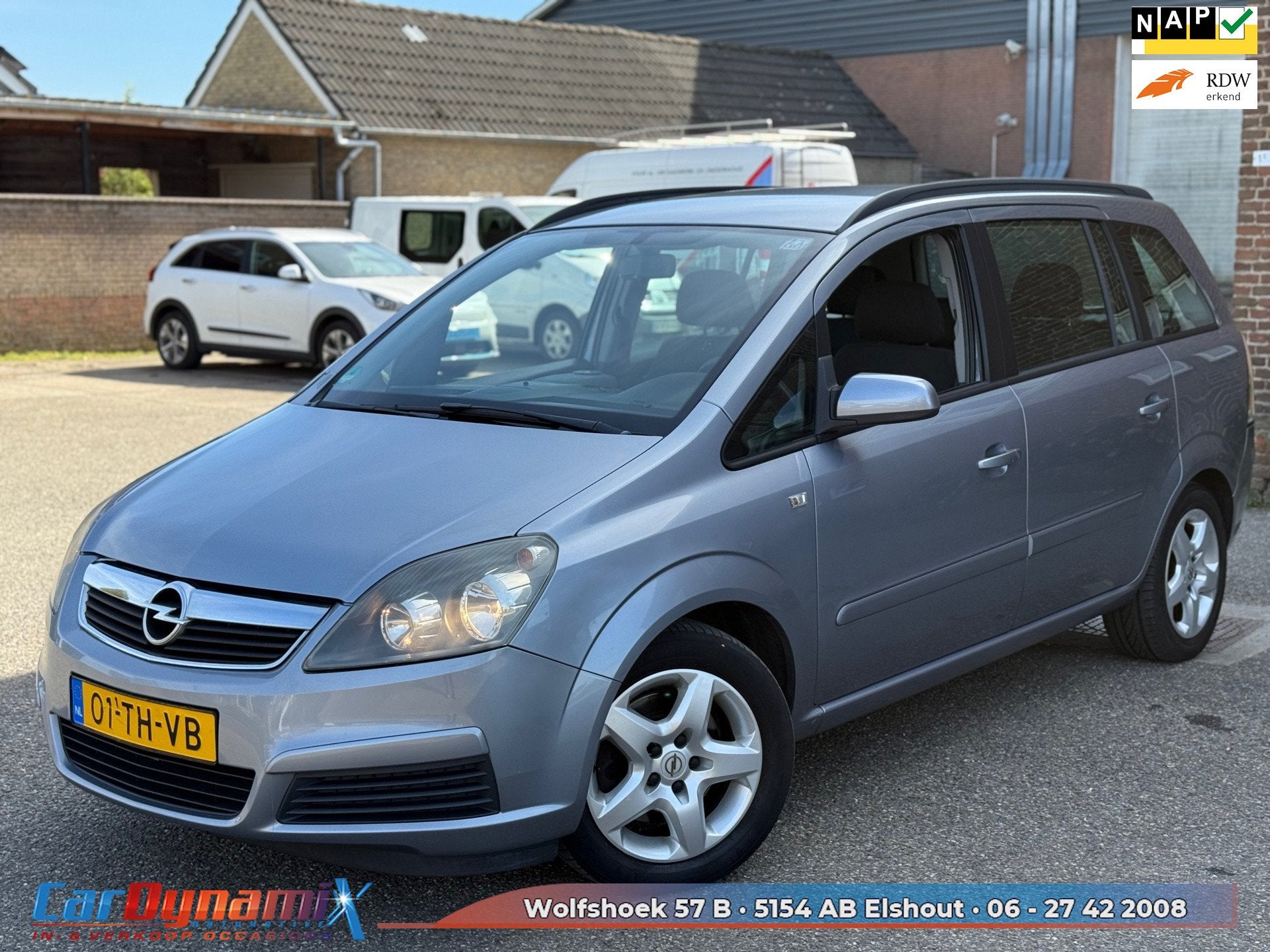 Opel Zafira 2.2 Enjoy | 7 Persoons | 2e Eig. | Nwe APK | Air, Voorwielaandrijving, Gebruikt, 4 cilinders, 150 pk
