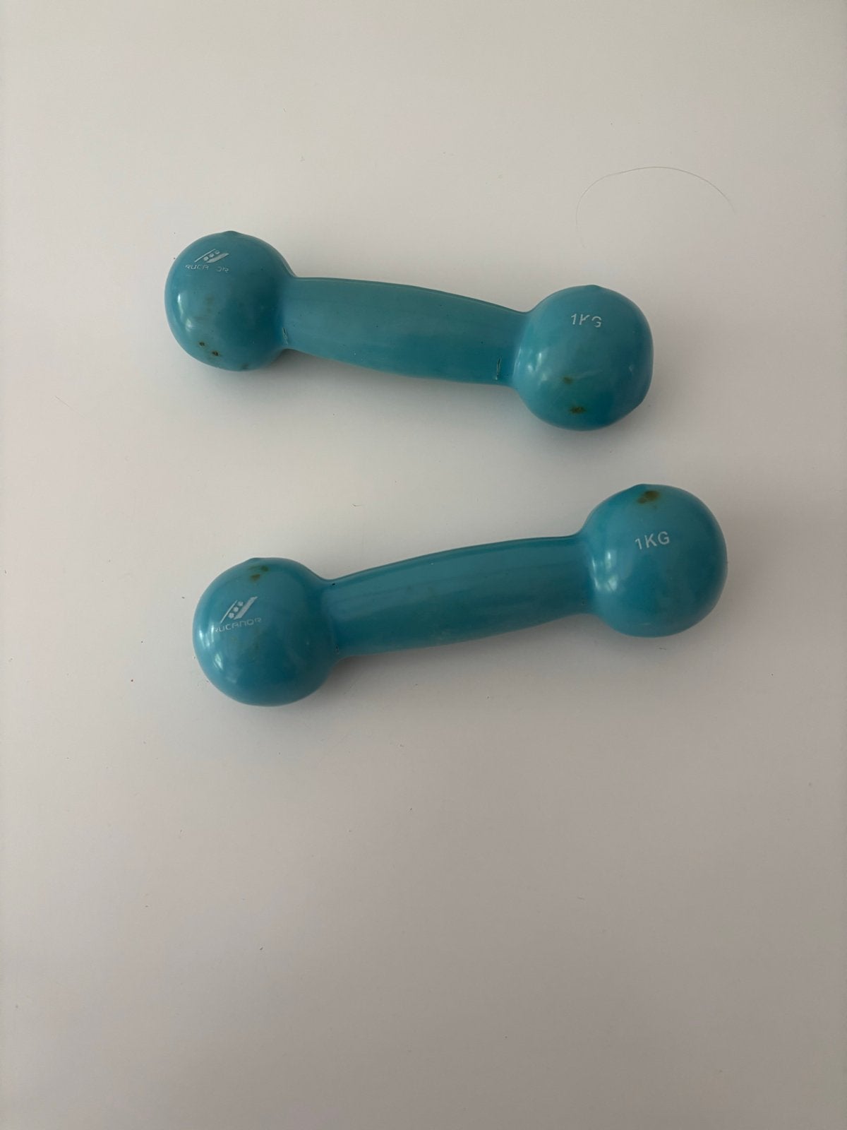 Set van 2 dumbells, elk 1 kg, Sport en Fitness, Ophalen, Gebruikt, Armen, Dumbbell