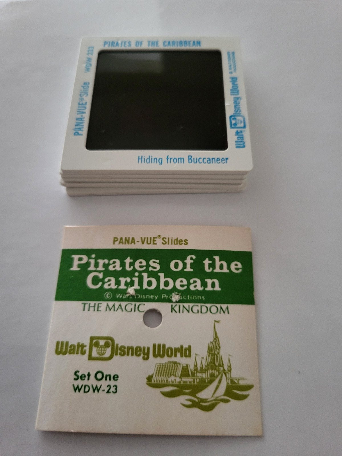 Orginel Dia set Walt Disney World Florida/Pirates of  caribb, Ophalen of Verzenden