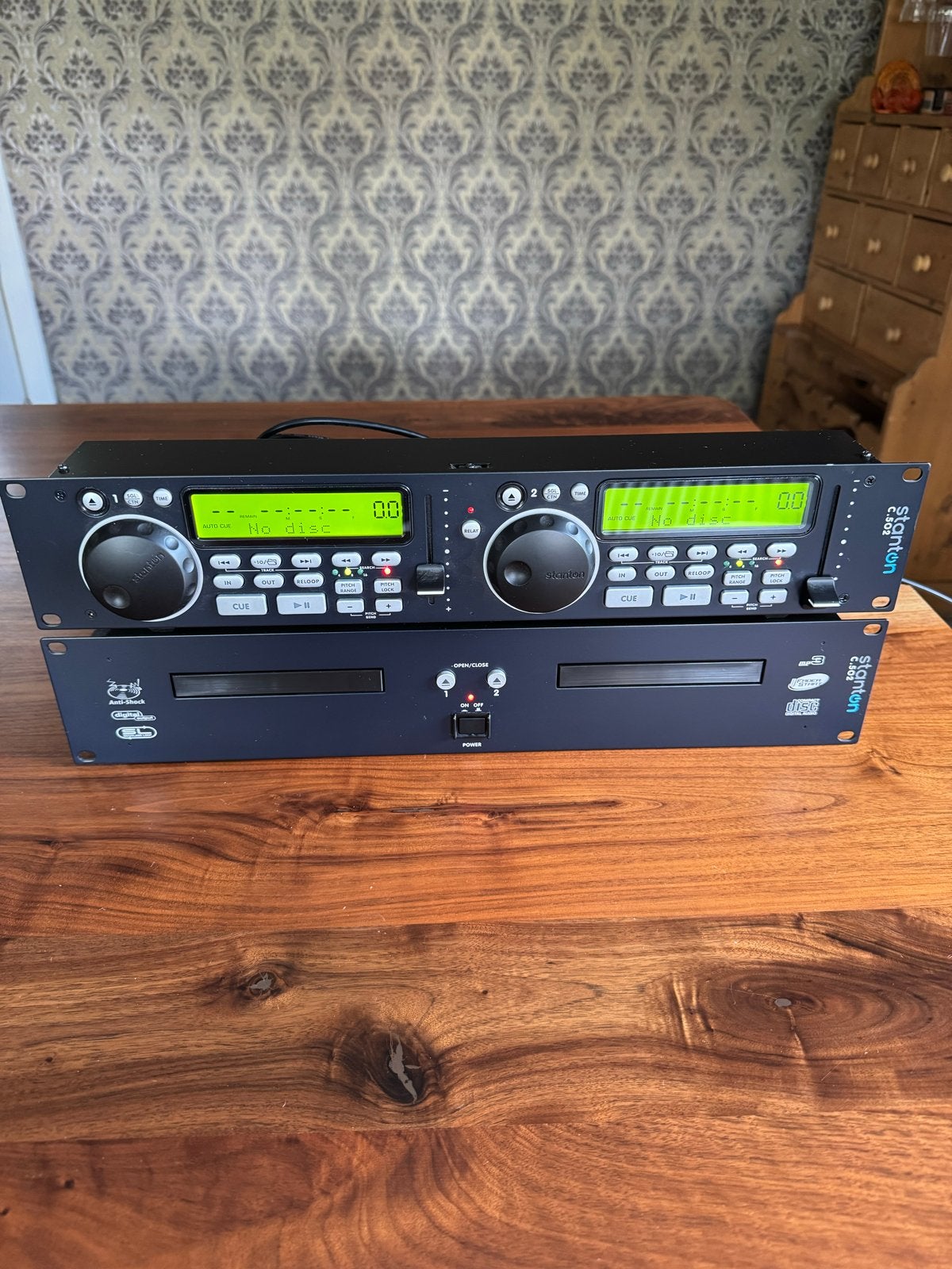 Stanton C.502 Dubbele CD-speler - Zo goed als nieuw, Ophalen of Verzenden, Zo goed als nieuw, Overige merken