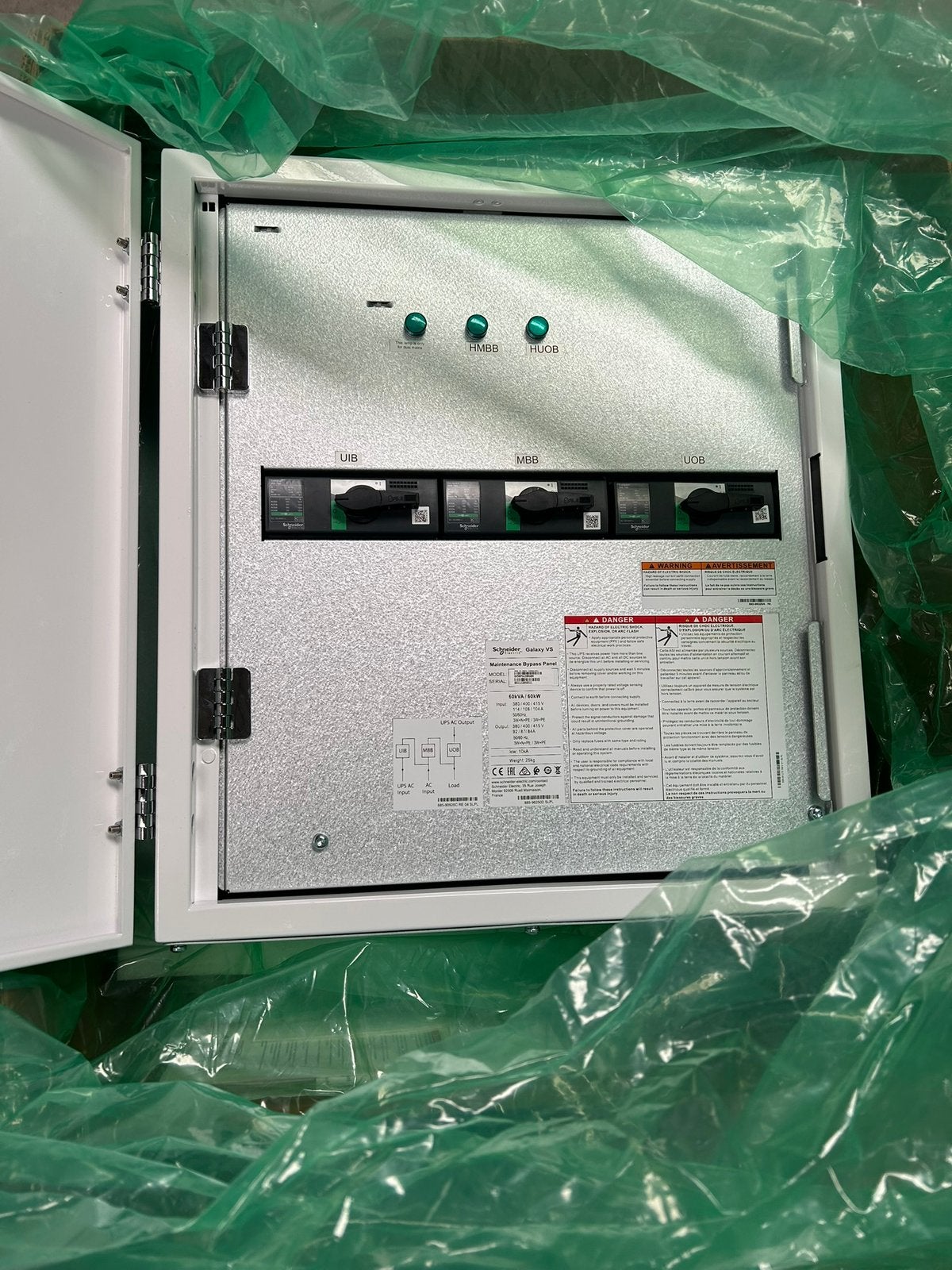 Schneider Electric Galaxy VS Maintenance Bypass Panel 60kVA, Ophalen, Nieuw