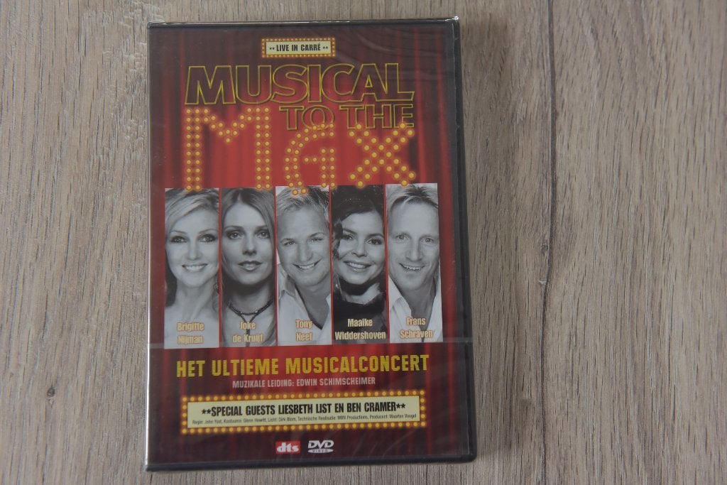 MUSICAL TO THE MAX LIVE IN CARRE ( nieuw in de verpakking ), Verzenden, Alle leeftijden, Boxset, Muziek en Concerten