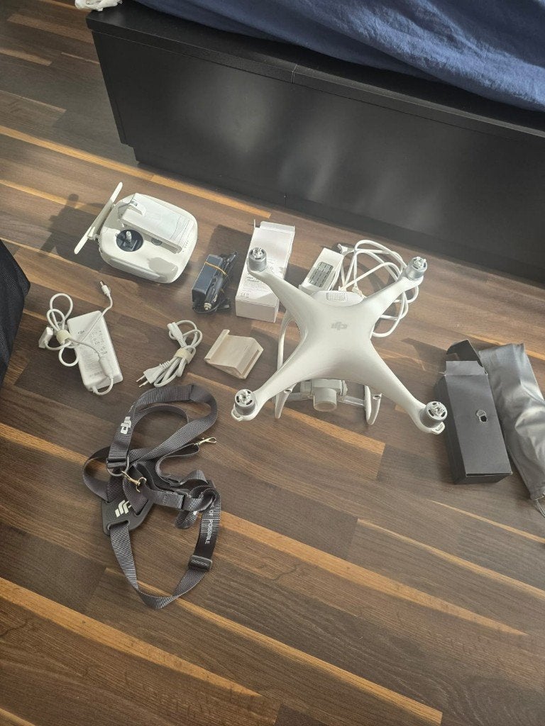 DJI drone Phantom 4 pro, 250 tot 900 gram, 30 tot 45 minuten, 100 tot 1000 meter, Ophalen of Verzenden