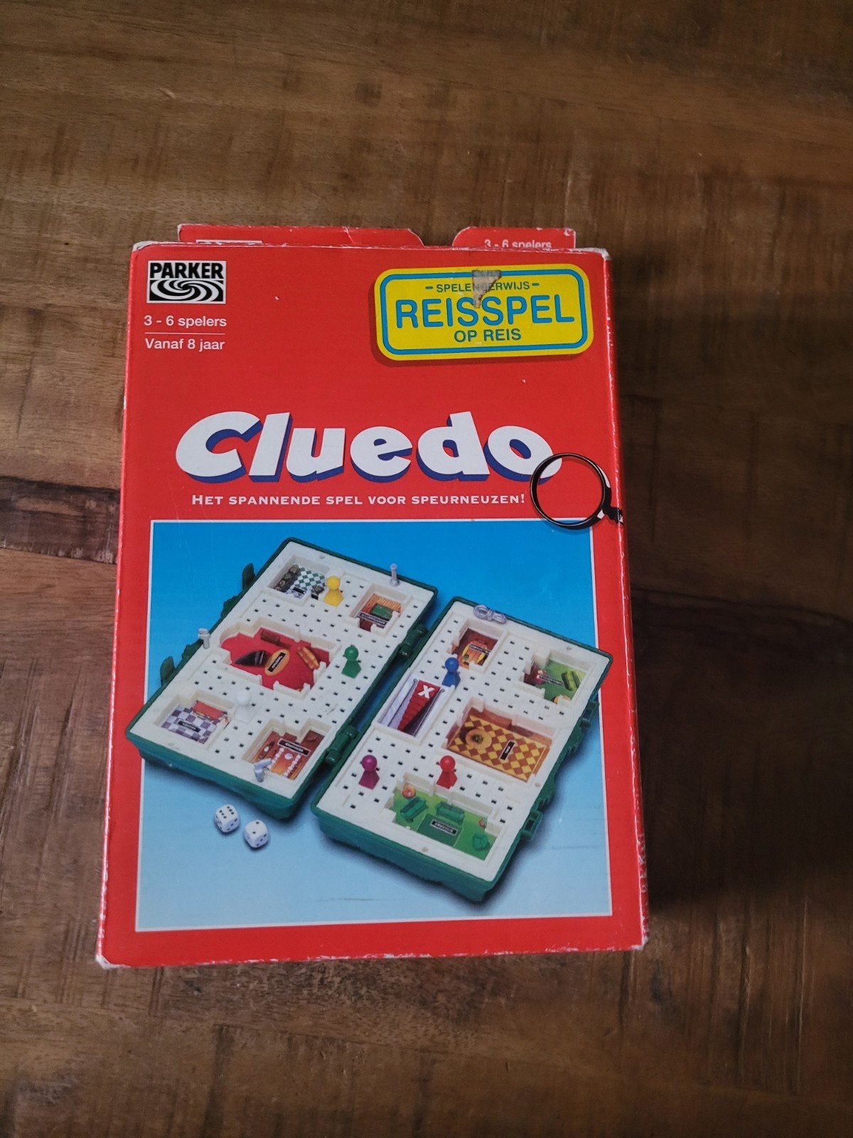 Cluedo Reisspel - Compleet en in goede staat, Hobby en Vrije tijd, Gezelschapsspellen | Bordspellen, Drie of vier spelers, Ophalen of Verzenden
