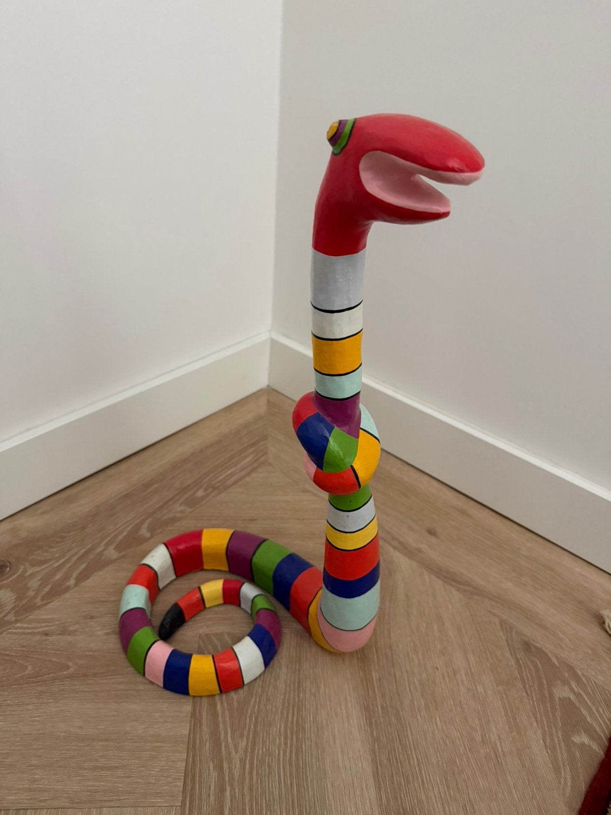 Niloc Pagen kunst Slang, Antiek en Kunst, Ophalen of Verzenden