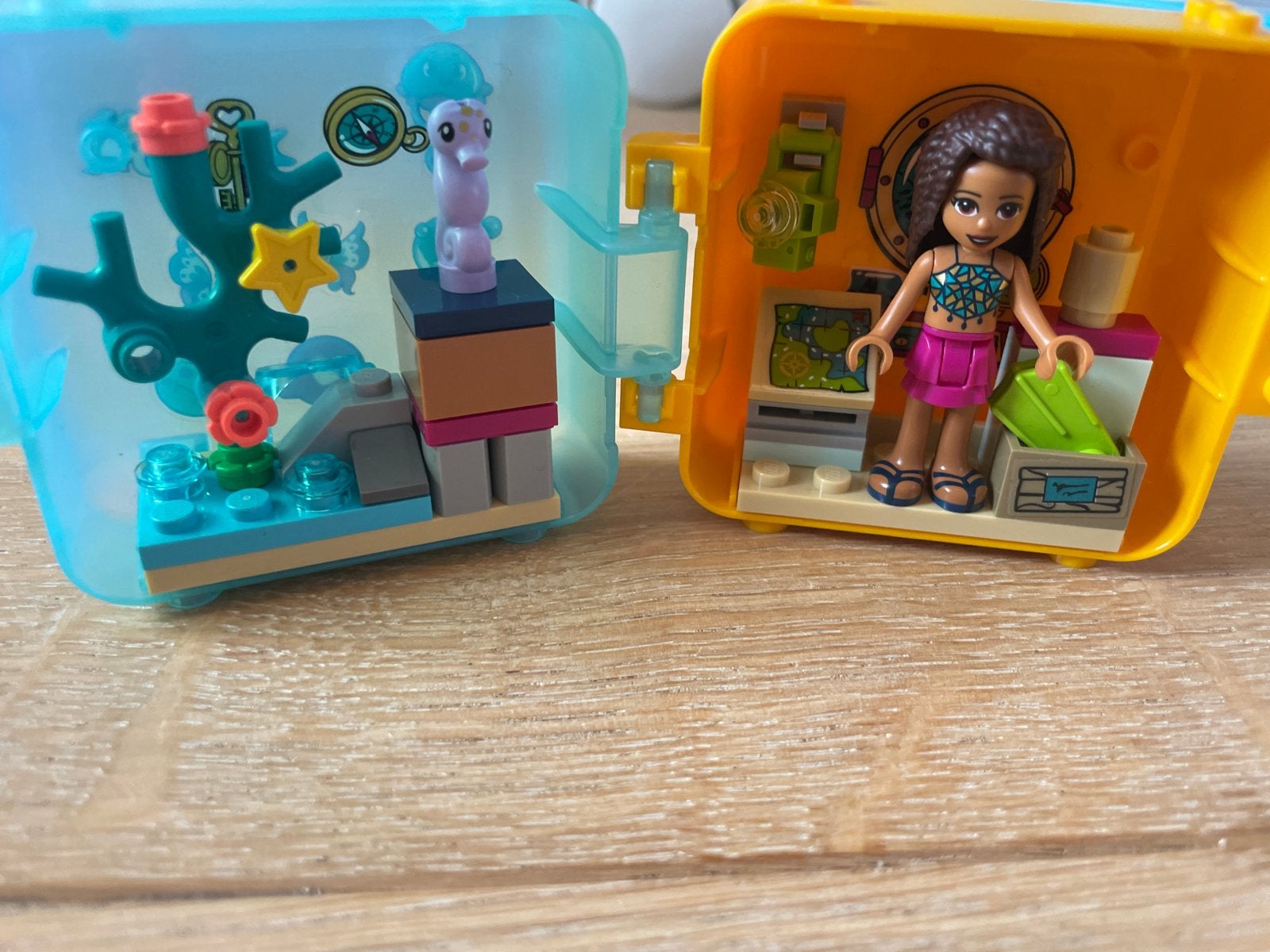 LEGO friens andrea’s zomerspeelkubus (41410), Ophalen of Verzenden, Zo goed als nieuw, Overige merken