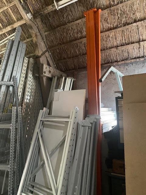 2 losse pallet stelling liggers 360cm lang, Ophalen, Nieuw
