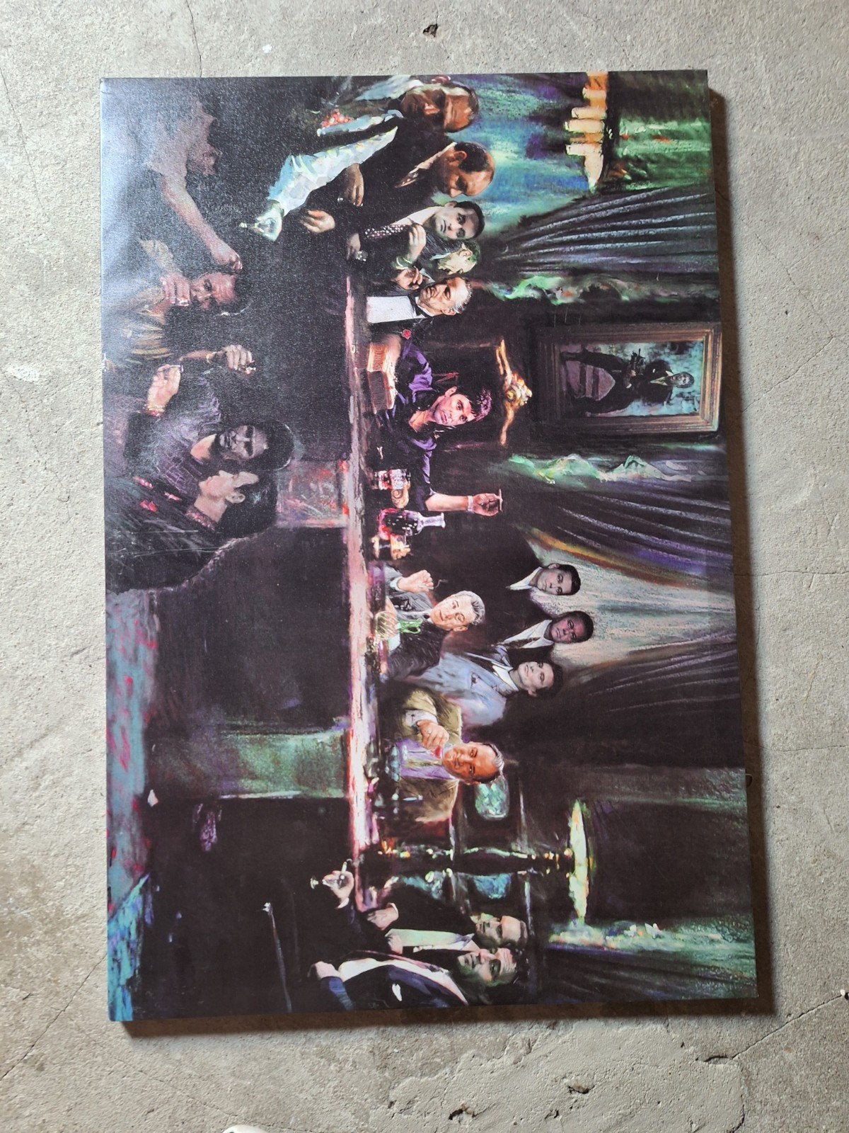 Schilderij 'The Last Supper' in Godfather-stijl, Ophalen