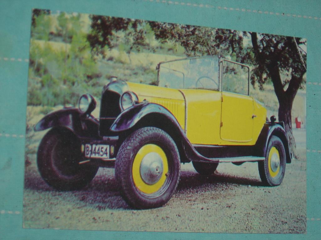 2) Kleuren ansichtkaart Old time auto, Ophalen of Verzenden, 1980 tot heden, Ongelopen, Overige thema's