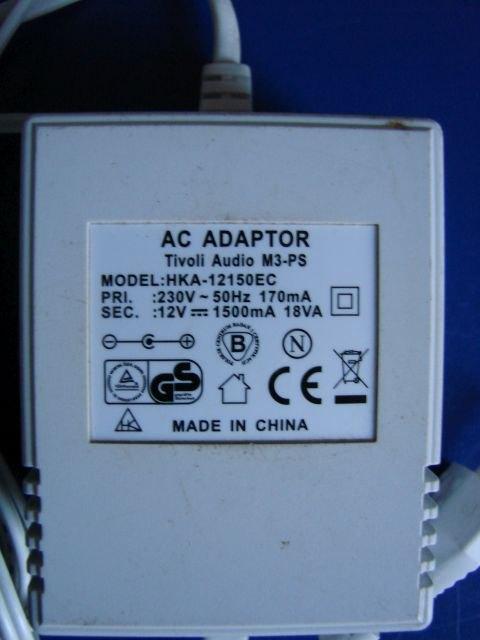 DC voeding / transformator / adaptor (I) 12V 1500mA, Hobby en Vrije tijd, Elektronica-componenten, Zo goed als nieuw, Ophalen of Verzenden
