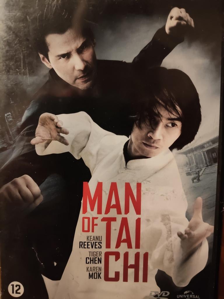 Man of Tai Chi  Dvd NL ZGAN Keanu Reeves, Vanaf 12 jaar, Ophalen of Verzenden, Zo goed als nieuw, Actie