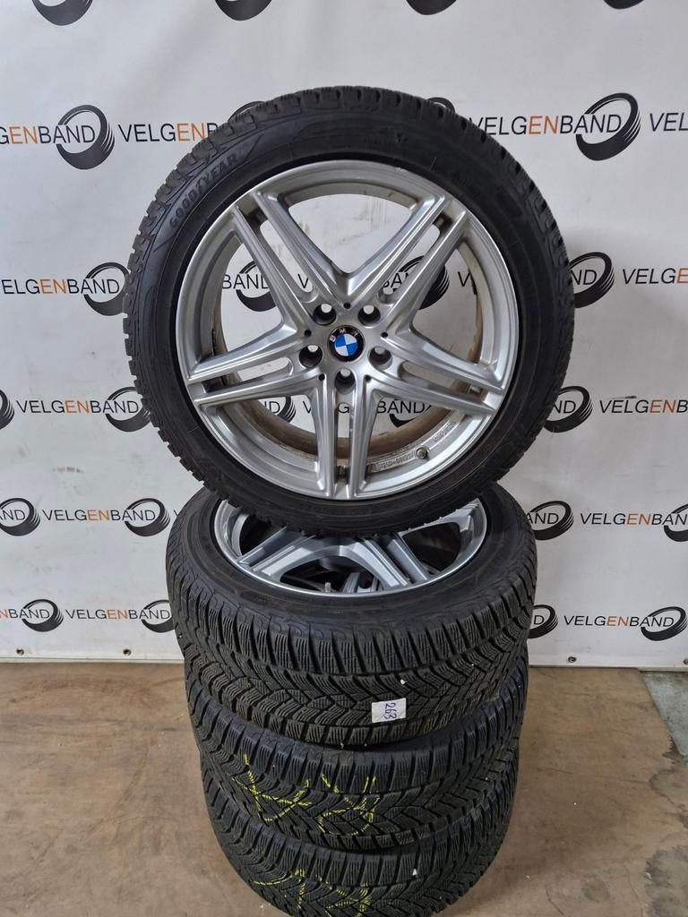 Winterset bmw 5 serie G30 G31 245 45 18 5x112 66.5 winter, 18 inch, 245 mm, Banden en Velgen, Winterbanden
