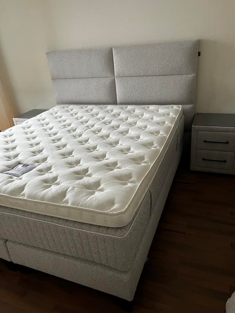 Serta hotel boxspring lounge 180x210, Huis en Inrichting, Slaapkamer | Boxsprings, Ophalen, 210 cm, Tweepersoons, Zo goed als nieuw