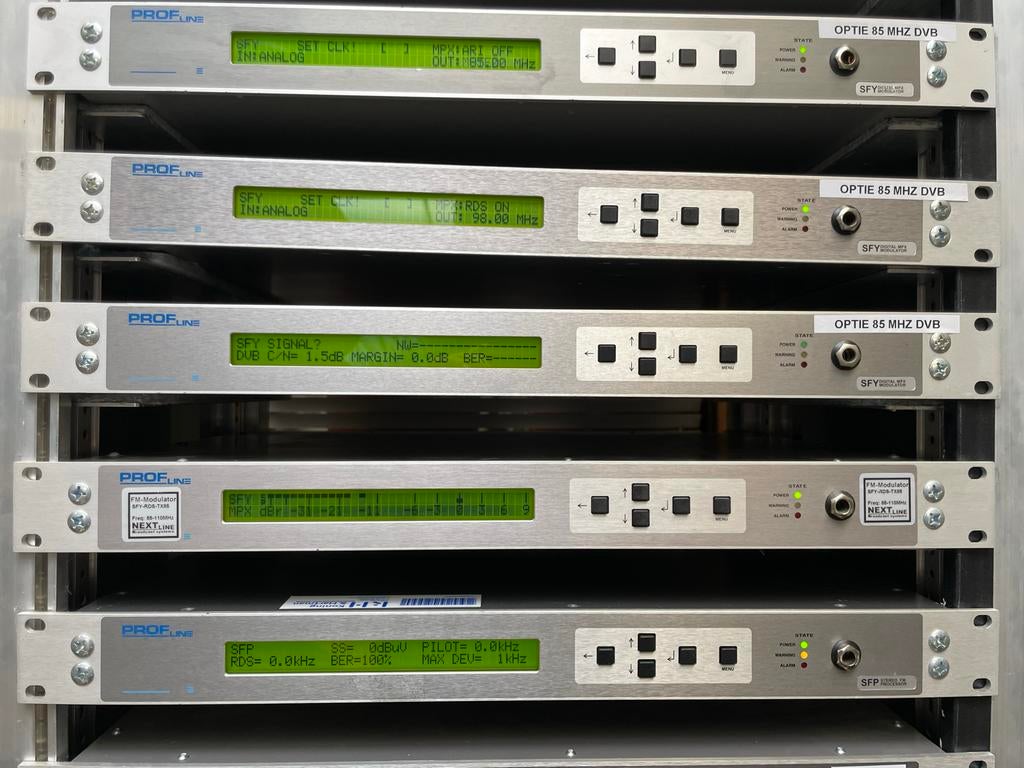 PROFline SFY FM Stereo Modulator RDS 85-110 MHz, Ophalen of Verzenden, Nieuw, Audio