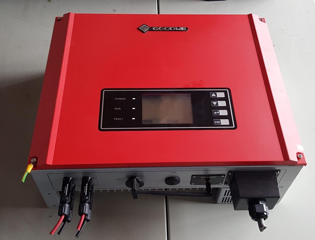 Goodwe PV Omvormer GW5000-DT 6.500 Watt (1x), Ophalen, Gebruikt, Goodwe, Onbekend