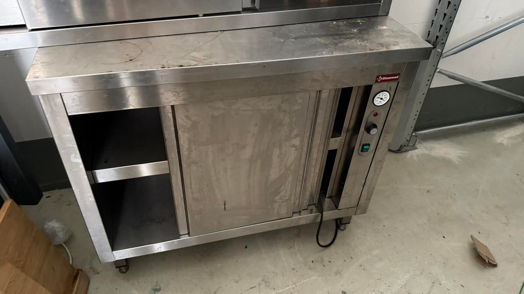 Horeca keuken inboedel RVS, Ophalen, RVS Meubilair