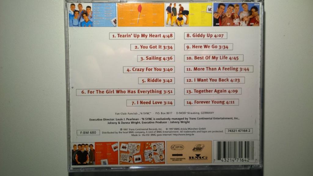 NSYNC - 'N Sync, Ophalen of Verzenden, Zo goed als nieuw