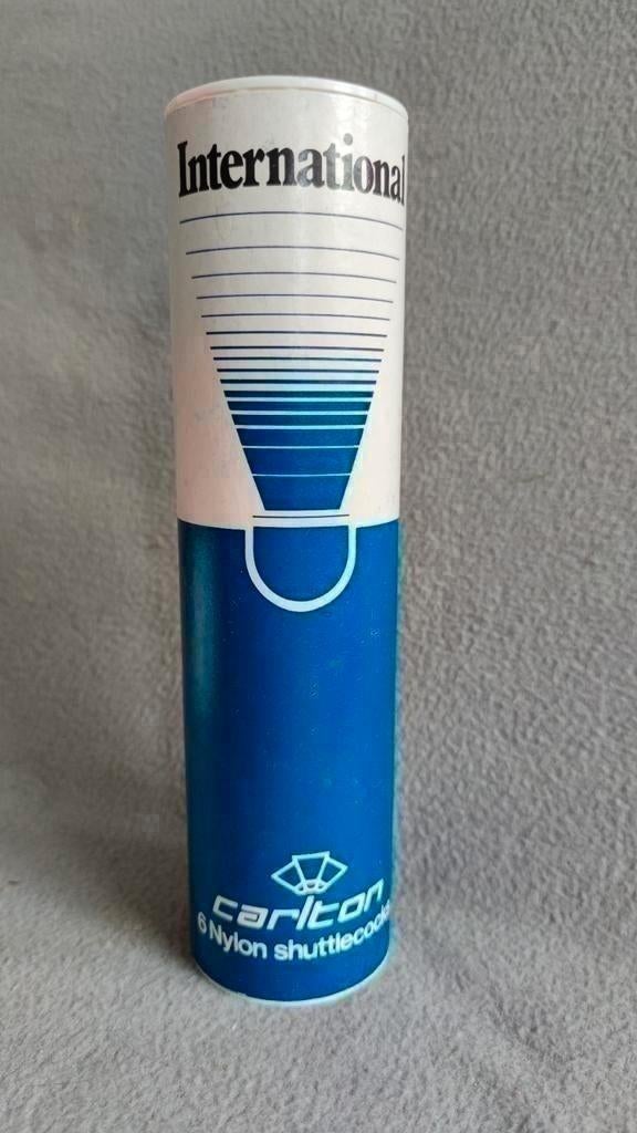 NIEUW 6 vintage Carlton nylon shuttlecocks, shuttles, Sport en Fitness, Badminton, Ophalen of Verzenden, Nieuw