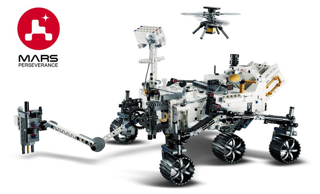 LEGO 42158 Technic NASA Mars Rover Perseverance 1132 delig, Ophalen of Verzenden, Nieuw, Complete set, Lego