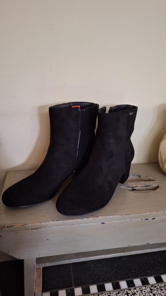 Mexx Dames Laarsjes Maat 40 - Zo Goed Als Nieuw, Kleding | Dames, Schoenen, Mexx, Zwart, Lage of Enkellaarzen, Ophalen of Verzenden