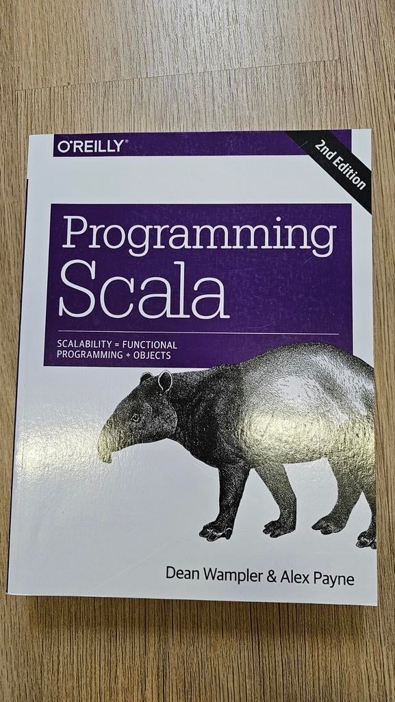 Programming Scala - 2nd Edition, Ophalen of Verzenden, Zo goed als nieuw, Programmeertaal of Theorie, Dean Wampler & Alex Payne