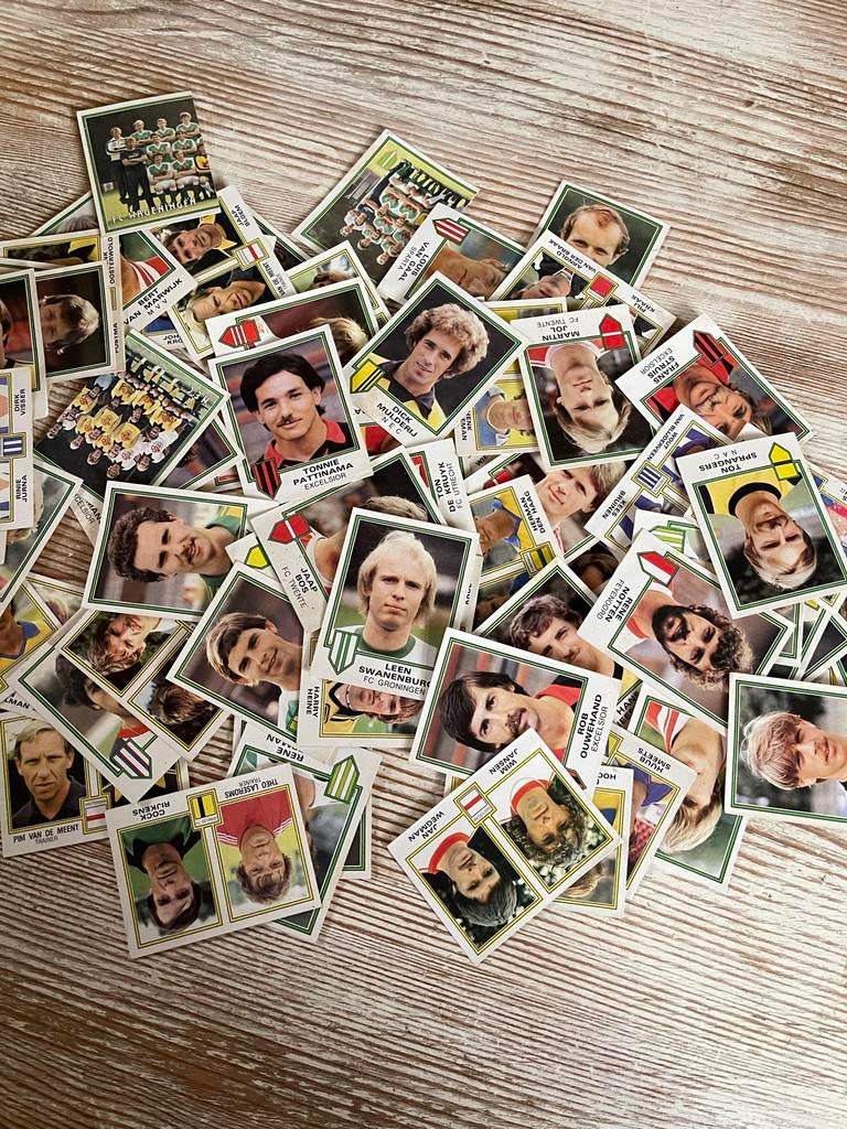 Panini Voetbalplaatjes 1981 - Diverse, Verzamelen, Ophalen of Verzenden, Gebruikt, Overige sporten, Poster, Plaatje of Sticker