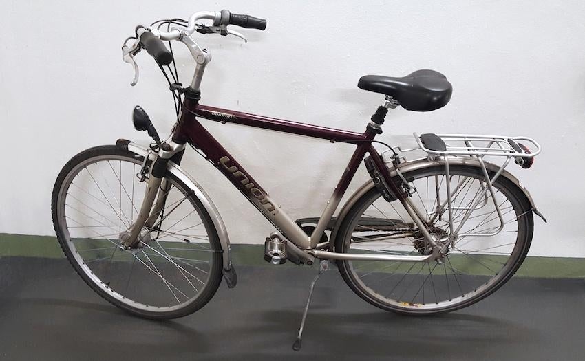 Zeer nette tourfiets herenfiets Union Goldrun, Versnellingen, Zo goed als nieuw, 57 tot 61 cm, Ophalen