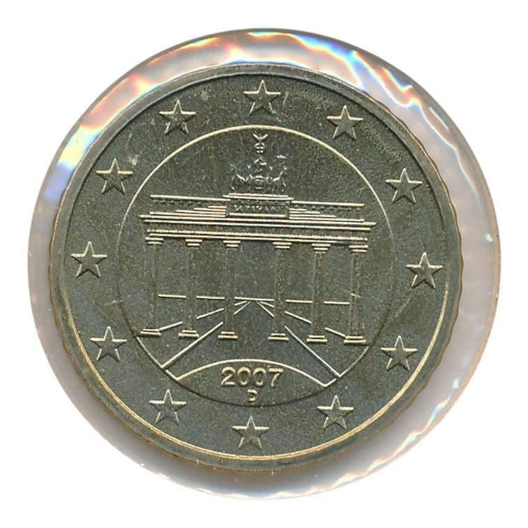 Duitsland 50 eurocent 2007-D, Ophalen of Verzenden, Duitsland, 50 cent, Losse munt
