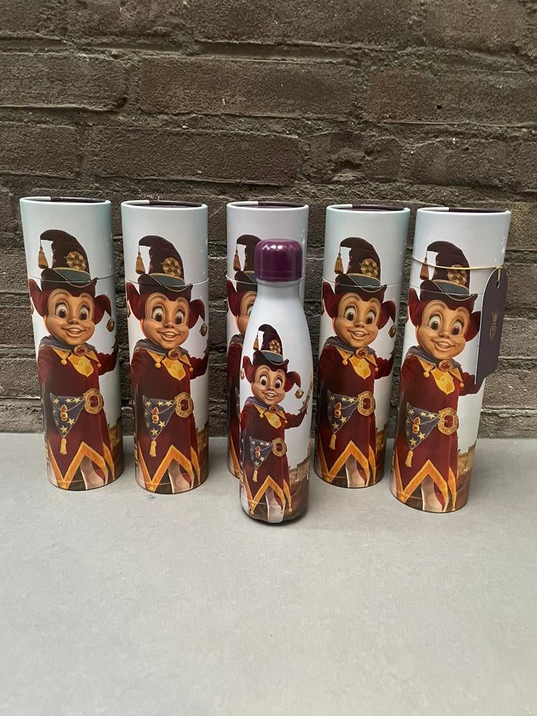 Efteling thermosfles / drinkfles limited edition 5 stuks, Ophalen, Zo goed als nieuw, Overige typen