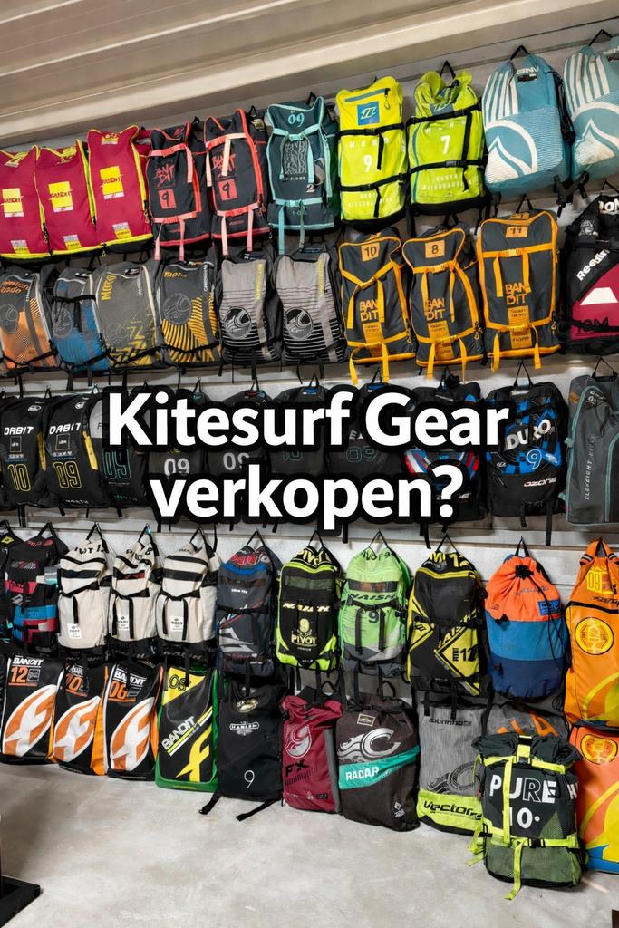 Wij kopen jouw gebruikte Kitesurf gear | Snel & zonder gedoe, Watersport en Boten, Kitesurfen, Geen board, Ophalen, Gebruikt, Kitesurf-set