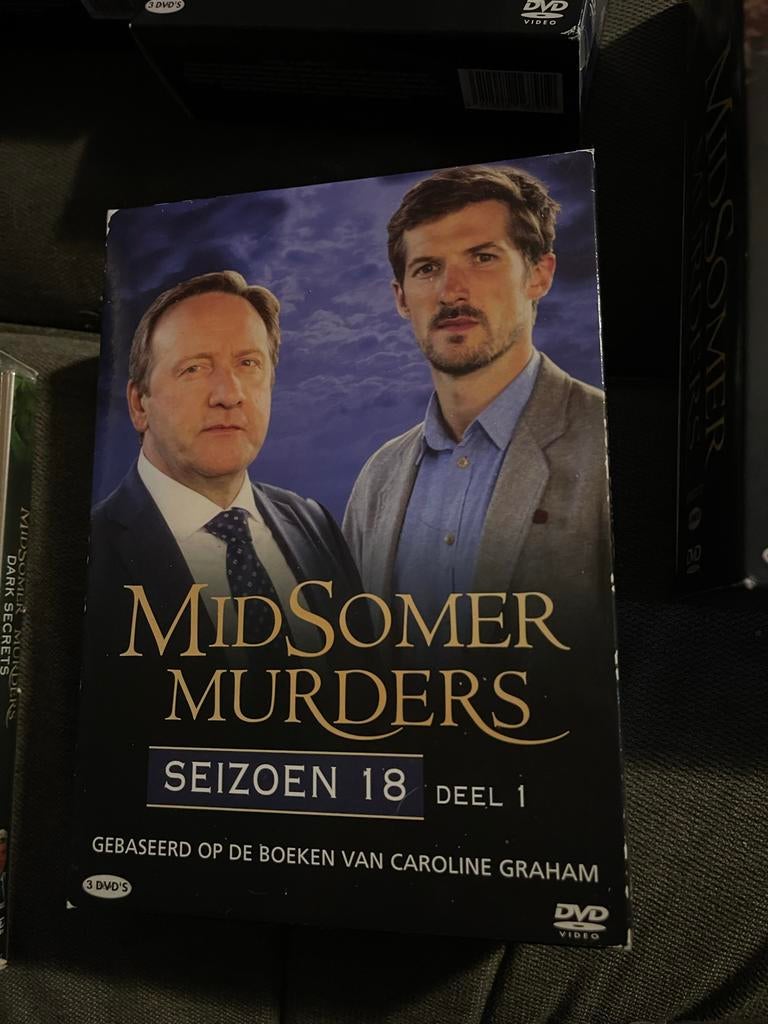 Midsomer Murders Seizoen 18 - Deel 1 DVD Boxset, Boxset, Ophalen of Verzenden, Zo goed als nieuw, Vanaf 12 jaar