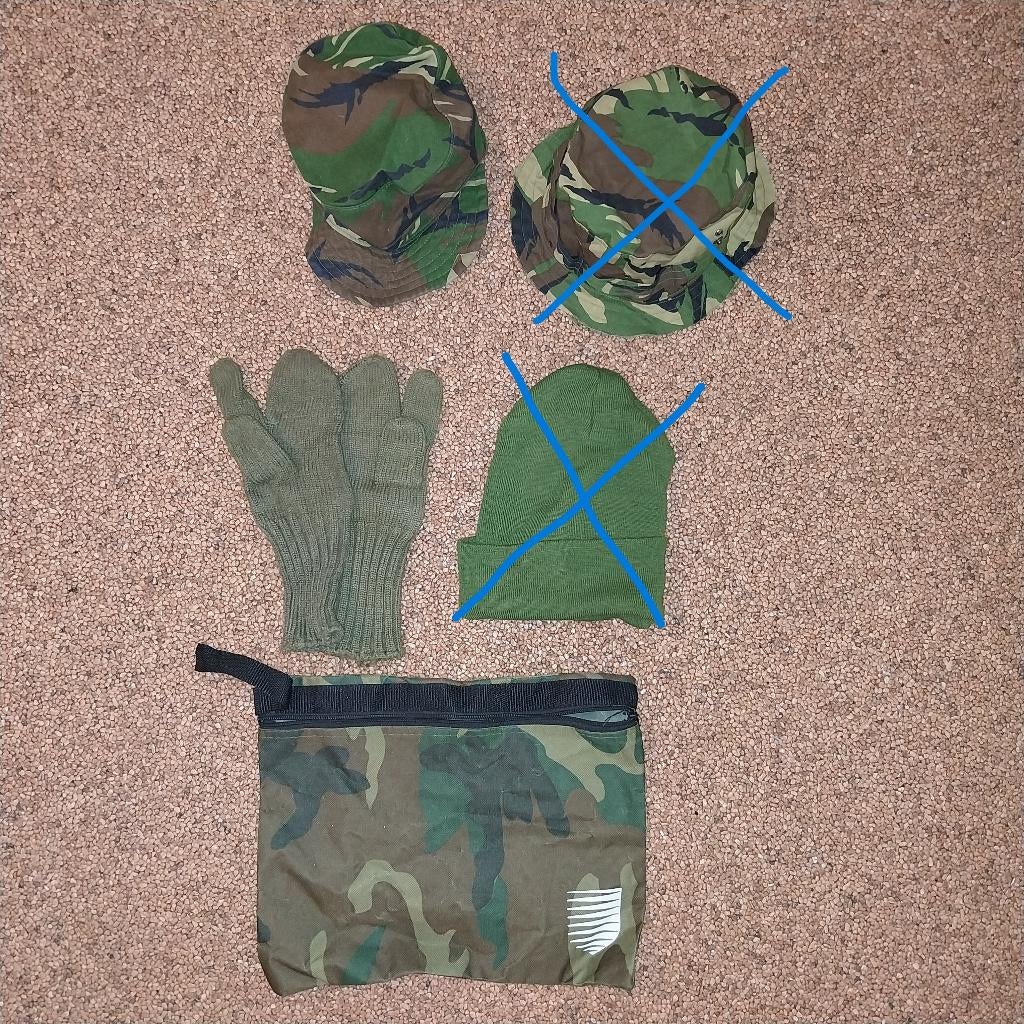 Militaire spullen van voormalig militair LMB, Ophalen of Verzenden, Landmacht, Nederland, Kleding of Schoenen