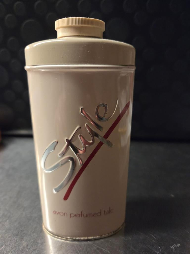 Vintage Avon Style Perfumed Talc - 100 gram, Ophalen of Verzenden, Gebruikt, Overige typen