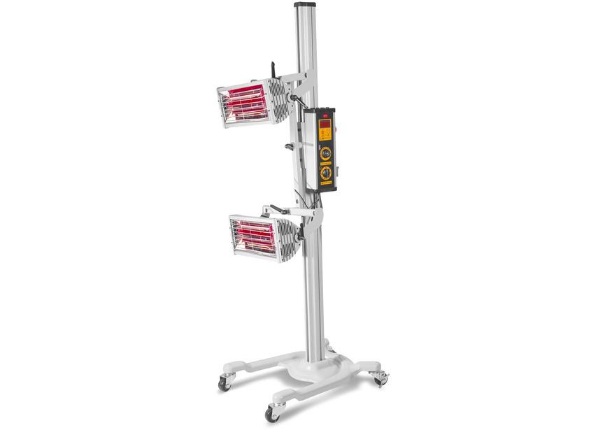 Mobiele infrarood lakdroger 2000W 2 stralers MW Tools, Auto diversen, Autogereedschap, Nieuw, Ophalen
