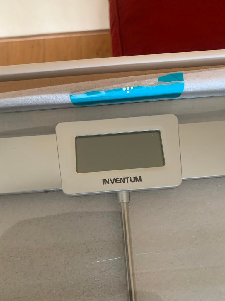 Digitale weegschaal inventum, Witgoed en Apparatuur, Weegschalen, Ophalen of Verzenden, 1 tot 500 gram, Personenweegschaal, 100 kg of meer