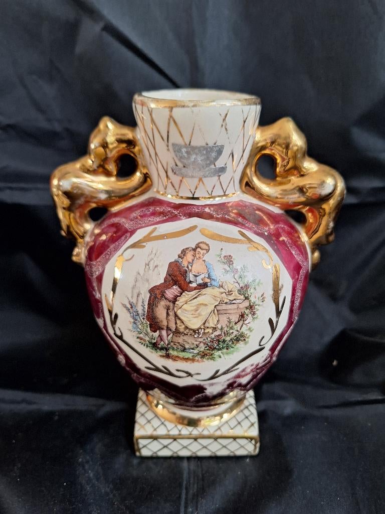 Limoges Frans Porseleinen Vaas, Antiek en Kunst, Antiek | Vazen, Ophalen