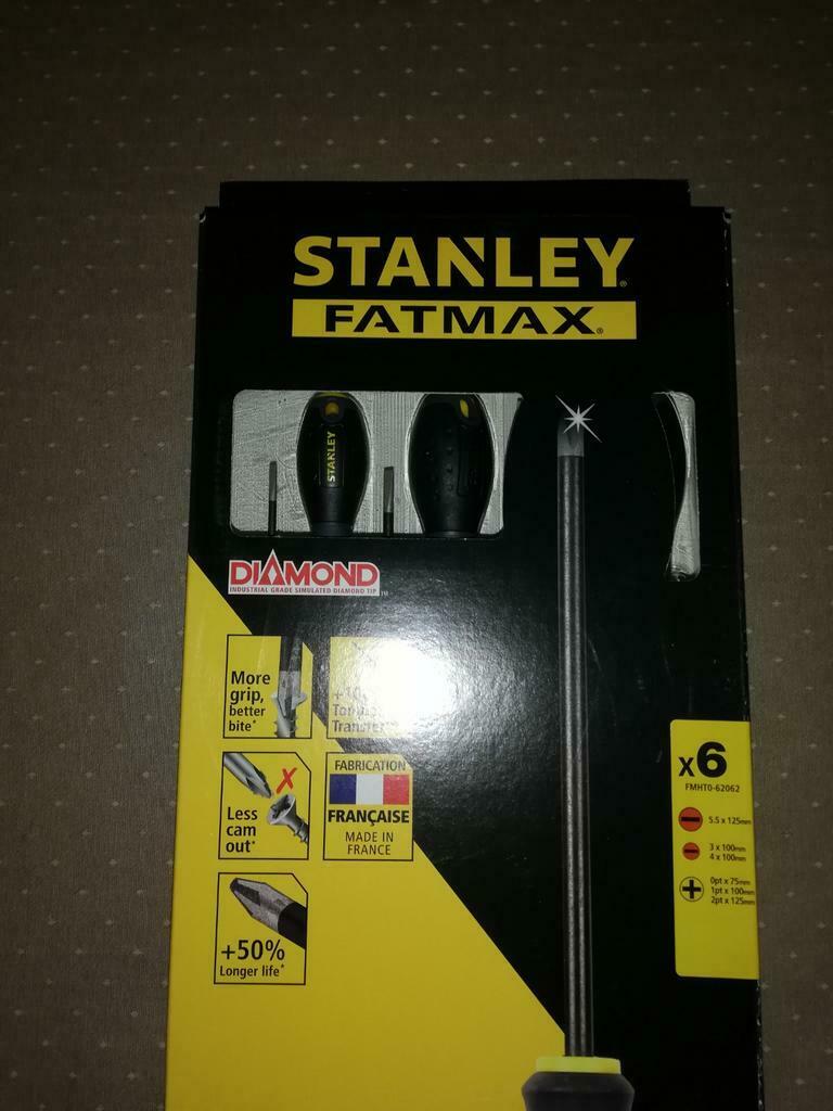STANLEY FATMAX 6 delig schroevendraaierset, Ophalen, Nieuw