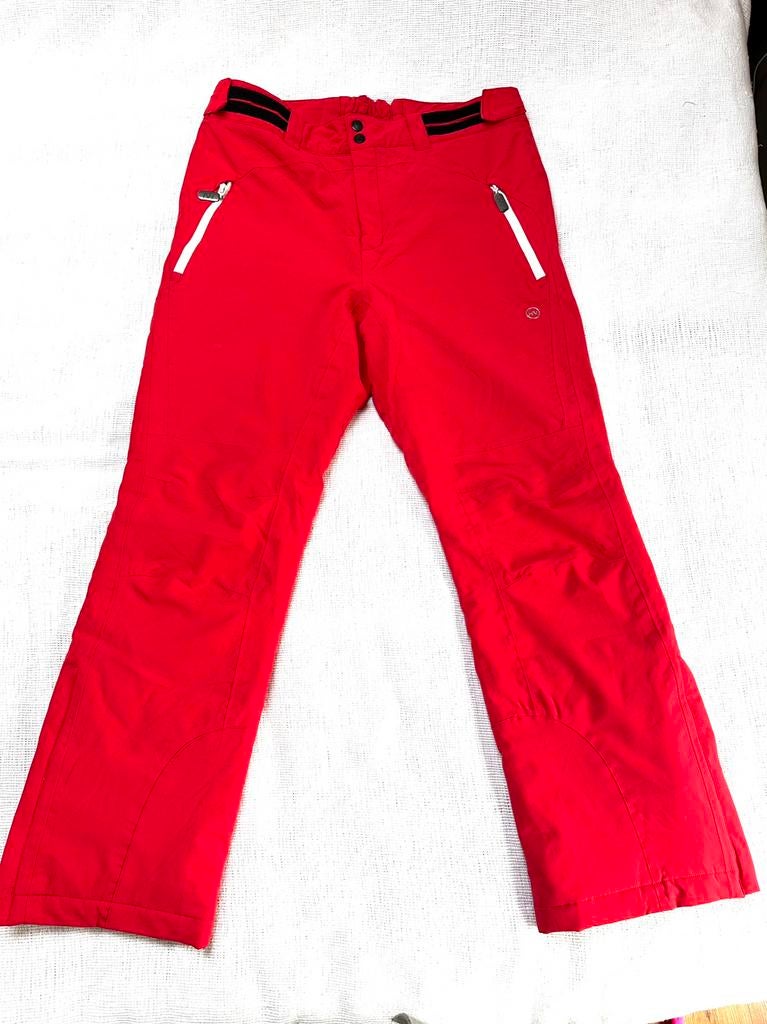 Dames ski broek Human Nature rood, Kleding | Dames, Wintersportkleding, Ophalen of Verzenden, Zo goed als nieuw, Maat 46/48 (XL) of groter