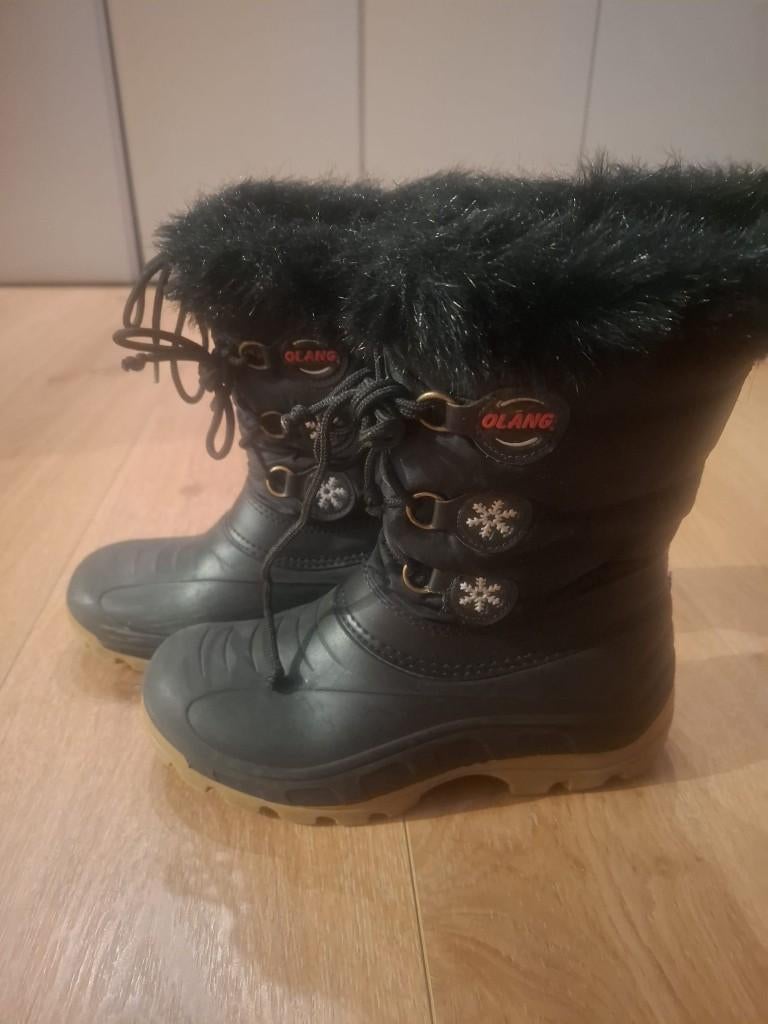 Snowboots Olang 35-36 zwart, Jongen of Meisje, Ophalen of Verzenden, Olang, Laarzen